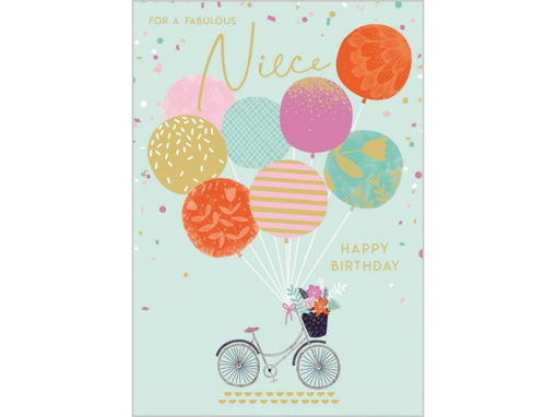 Picture of FABULOUS NIECE BIRTHDAY CARD
